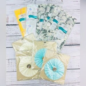 Vintage 1991 Hallmark Gift Tissue Paper and Gift Accent Wrapping Lot